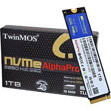 1 TB TwinMOS  M.2 NVMe PCIe Gen3 3DNAND SSD 3600-3250Mb/s (NVMe1TB2280AP)
