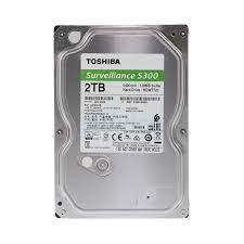 2 TB TOSHIBA S300 5400RPM SATA3  128MB 6GB/s HDWT720UZSVA(7/24)G.DİSKİ