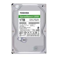 1 TB TOSHIBA S300 5700RPM SATA3  64MB 6GB/s HDWV110UZSVA(7/24)G.DİSKİ